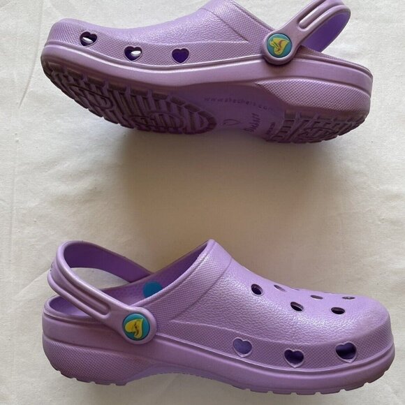 Skechers Purple Clogs Size 3 - Picture 8 of 10